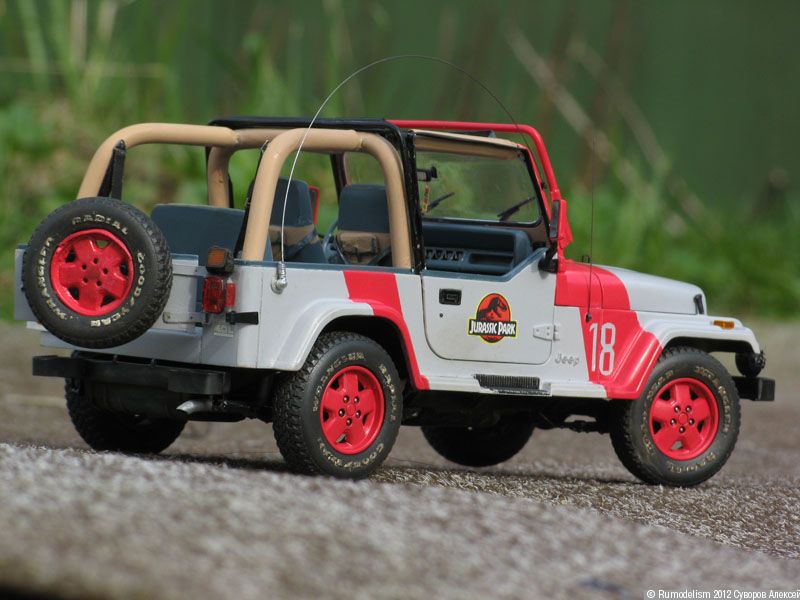 Jeep Wrangler 1993 Jurassic Park